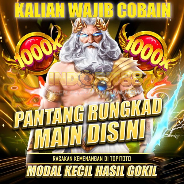 INDOBIT88 ? Link Situs Resmi Slot Gacor Online Gampang Menang Kakek Zeus